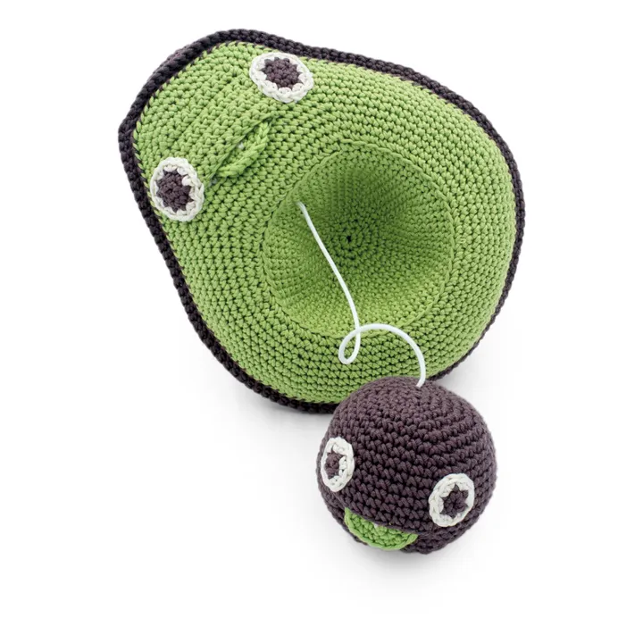 MyuM Boite à musique avocat en crochet | Vert