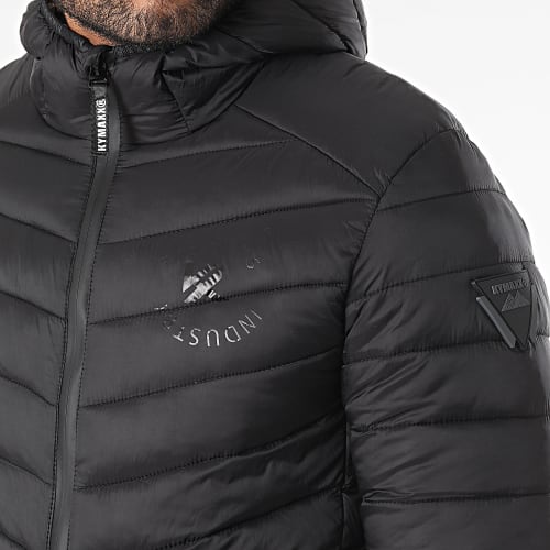 Doudoune Capuche Noir