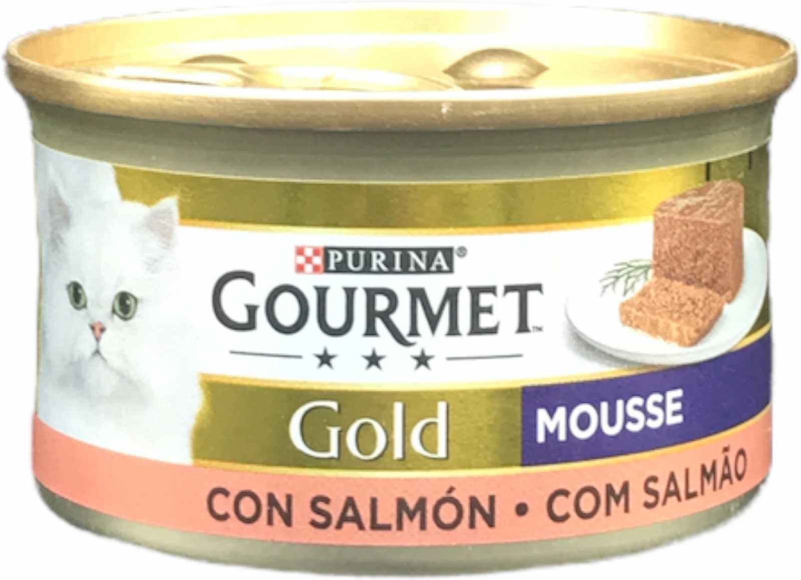 Ração úmida Purina 85g Salmão
