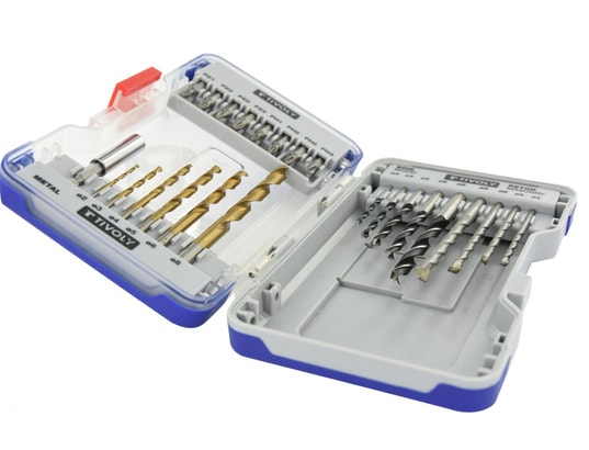TIVOLY - Coffret embouts de vissage Malette 23 pièces mixtes de perçage 11901170047