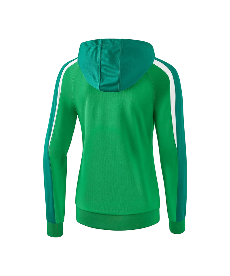 Erima Liga 2.0 Kapuzenjacke Damen Grün Weiss