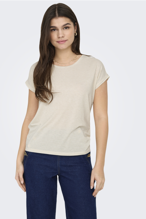 Only beige dames t-shirt