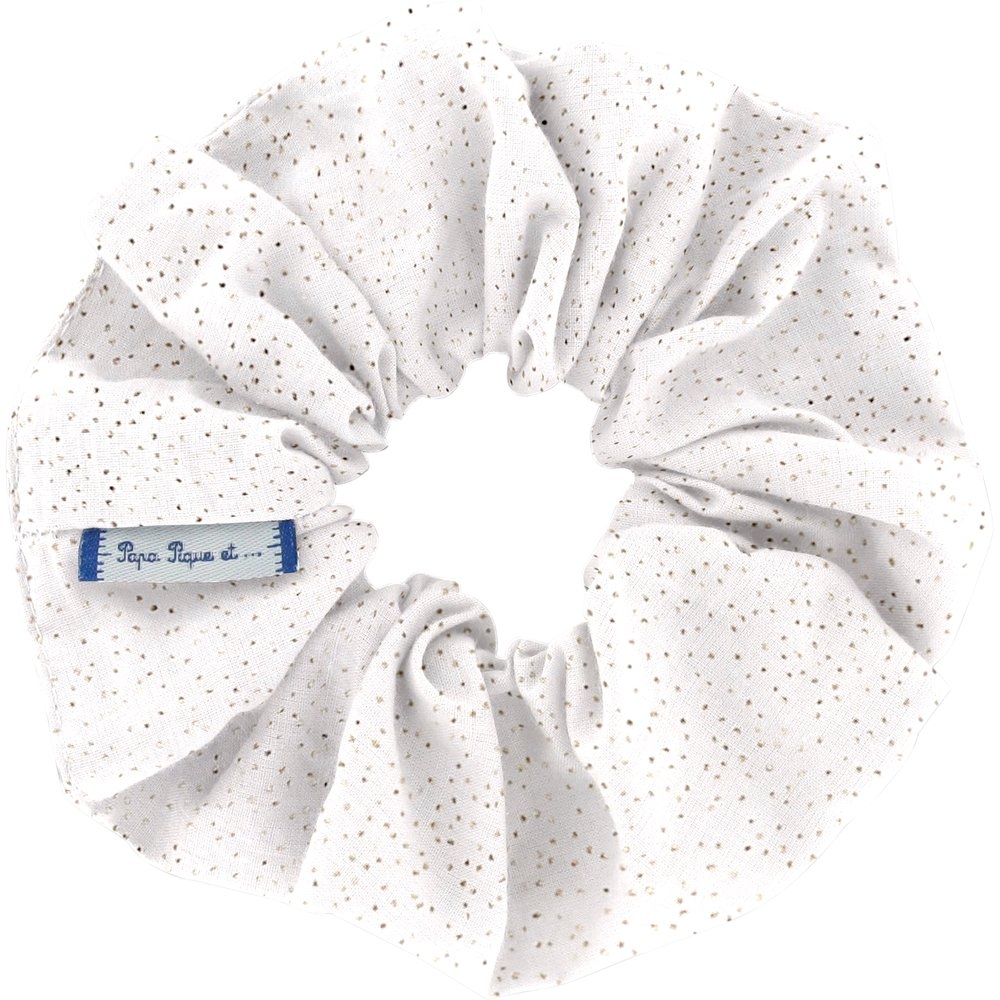 Chouchou Blanc Pailleté