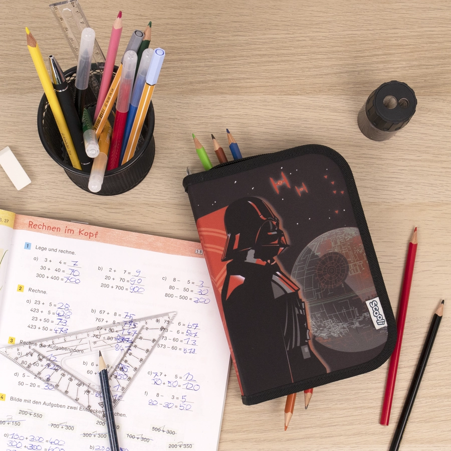 Scooli gefülltes Schüleretui Star Wars