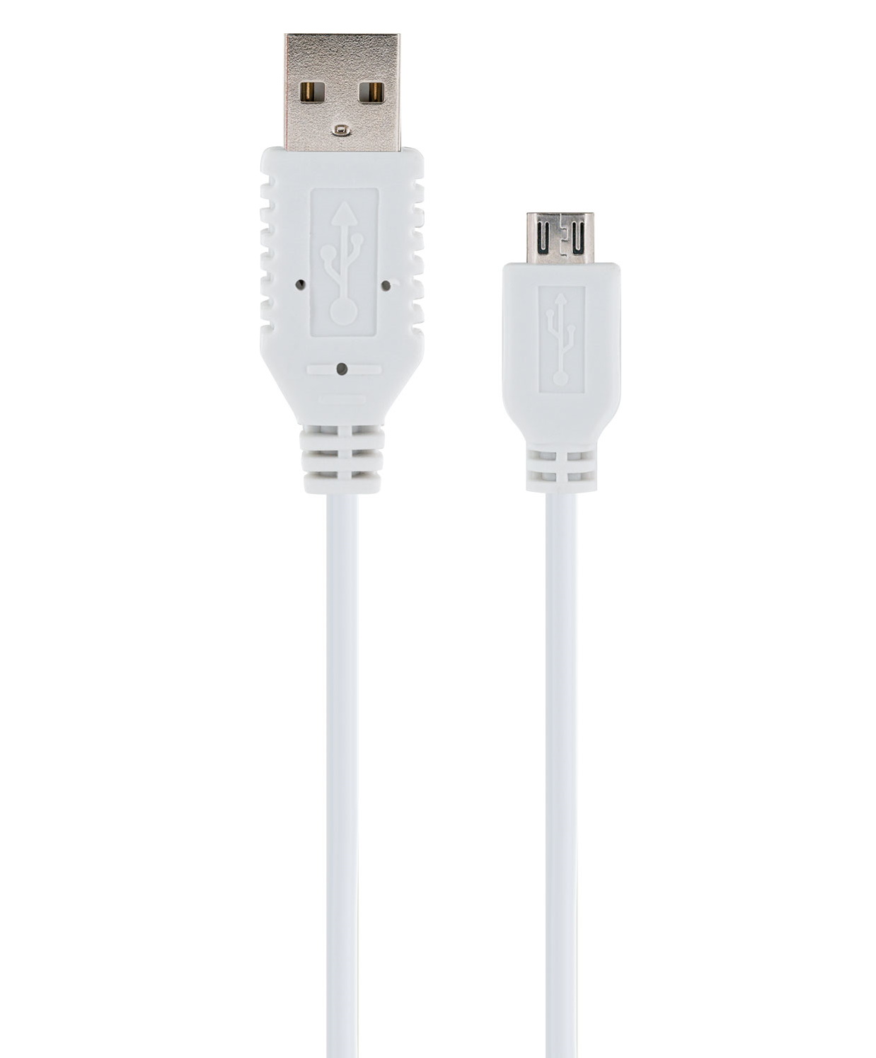 Schwaiger LK200M 2 meter witte Micro USB oplaadkabel