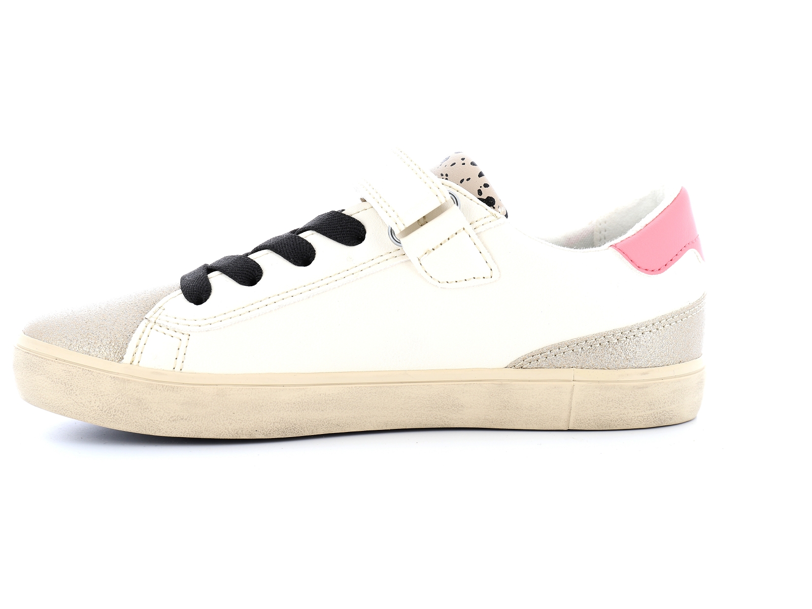 Geox-J GISLI GIRL J454ND Matières combinées Beige Rose