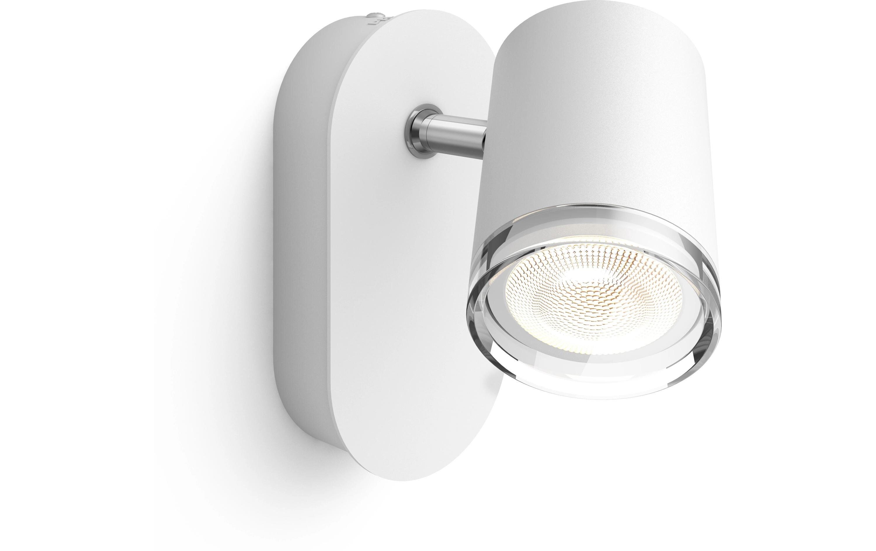 Badezimmerleuchte White Ambiance Adore, GU10, Weiss, BTLED Deckenspot für Badezimmer