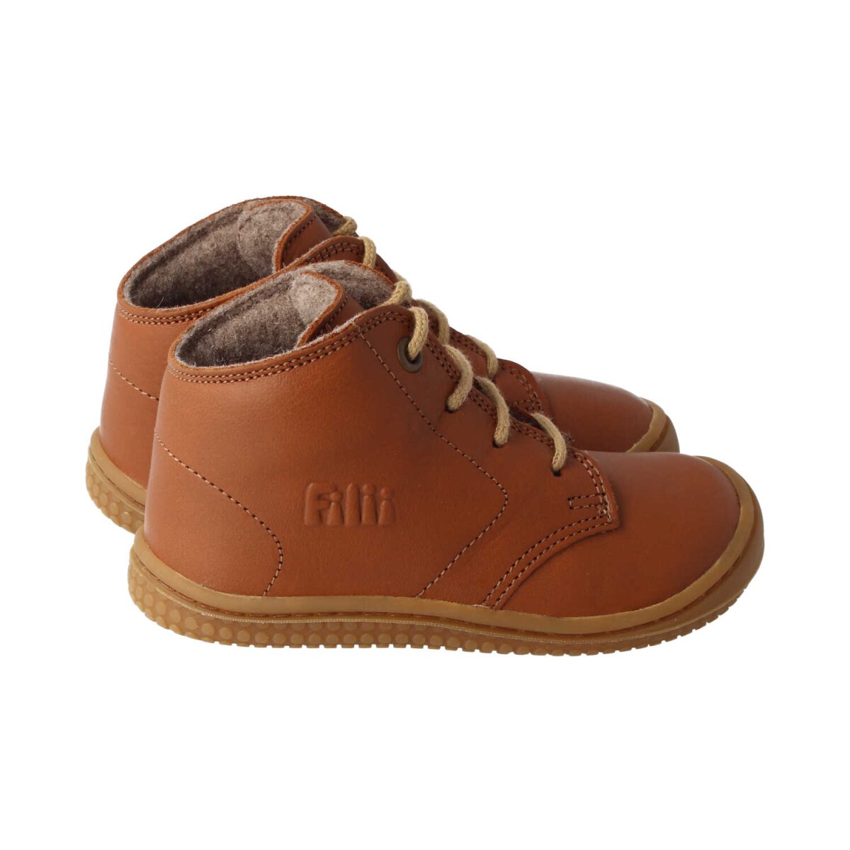 MB4211-F9 chestnut SOFT-TOE BIO nappa fleece laces Weite/M