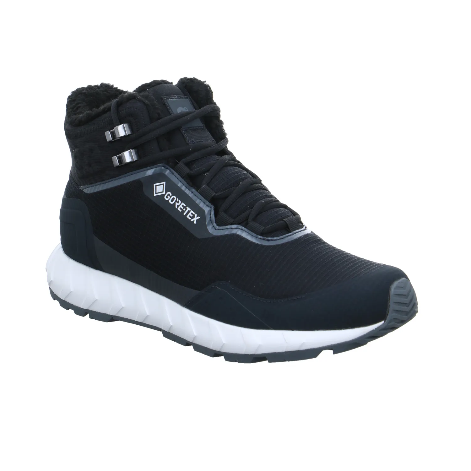 ZERO Winter-Boots Schwarz Textil  mit Gore-Tex