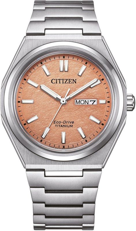 Citizen - Solar Horloge - Titanium - Zilverkleurig - Saffierglas