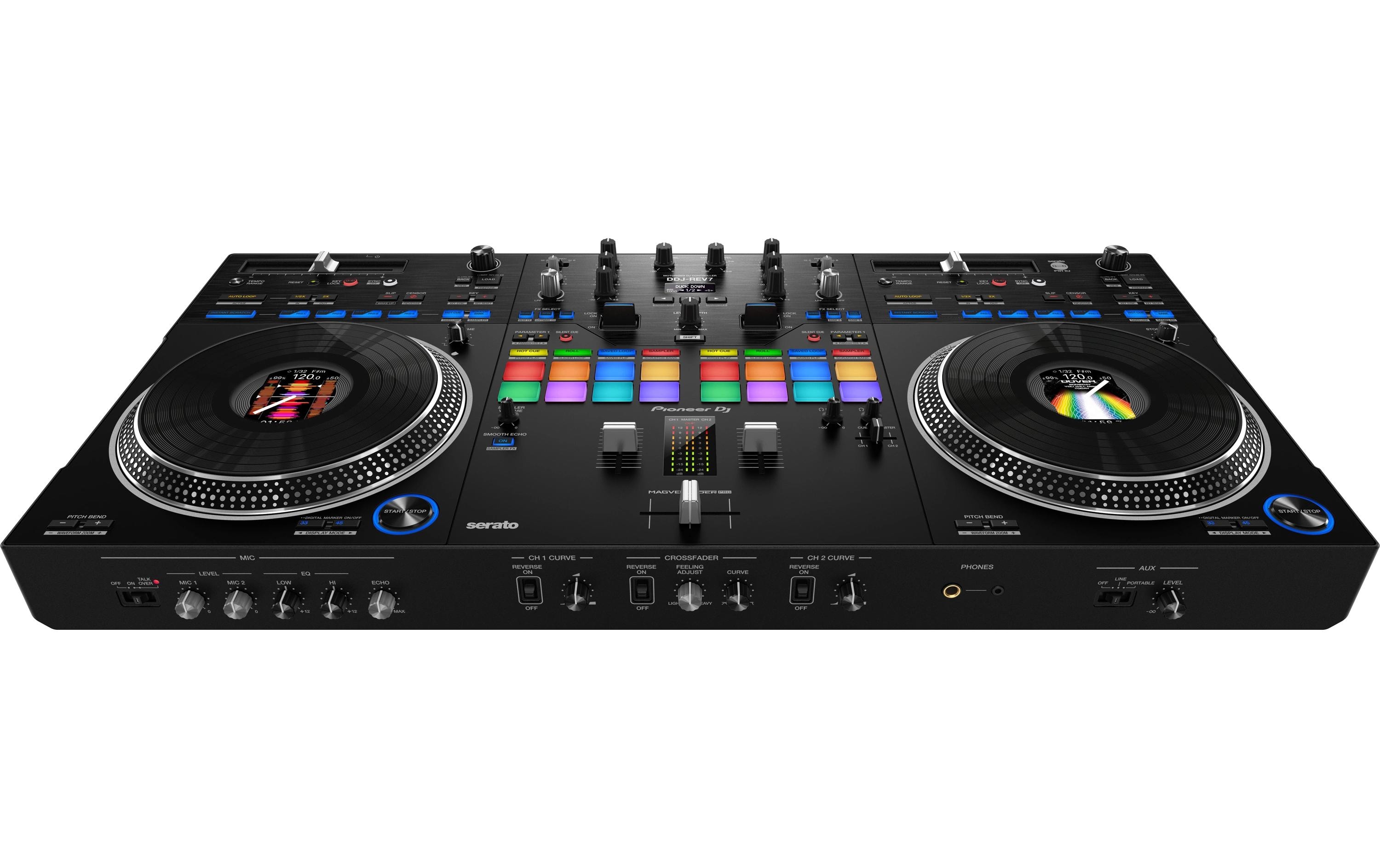 DJ-Controller DDJ-REV7<br>2-Kanal-DJ-Controller im Scratch-Stil