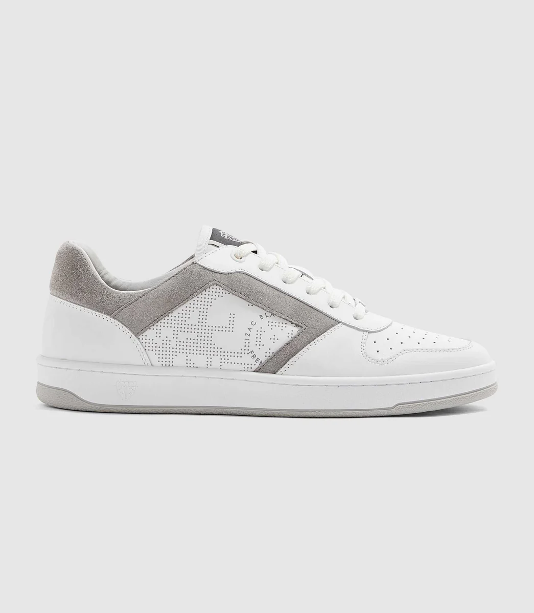 Sneakers blanches et grises 