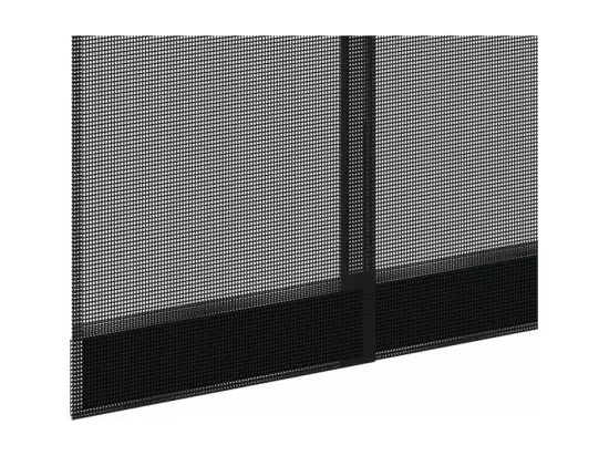 Rideau moustiquaire pour porte fenêtre en polyester 5 lamelles - 125x240 cm
