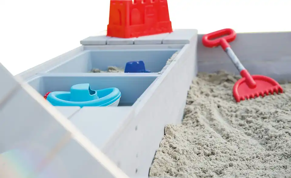 Roba Sandkasten mit Spielwannen 120 cm