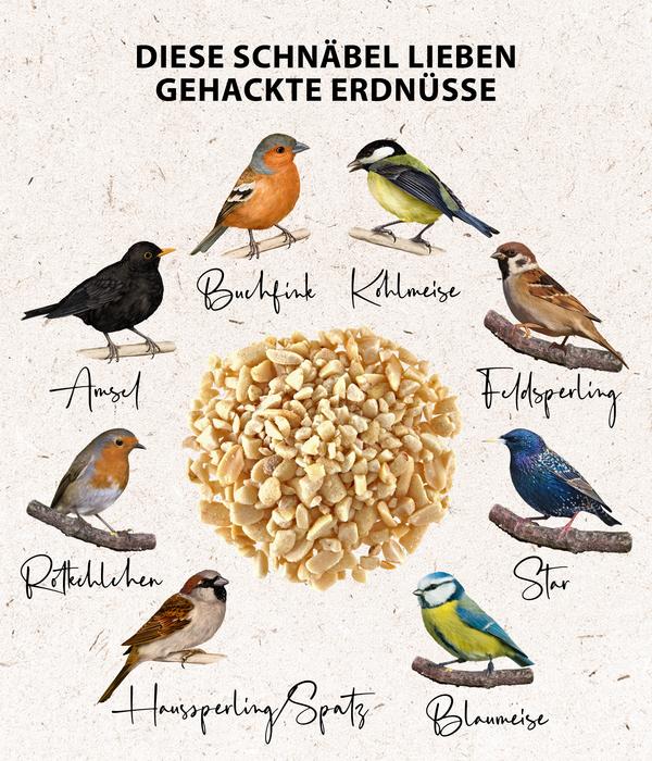 Dehner Natura Premium Wildvogelfutter Gehackte