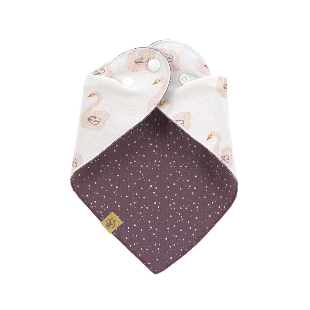 LässigLässig   Bandana Cowl Neck Dreieckstuch Little Water Swan