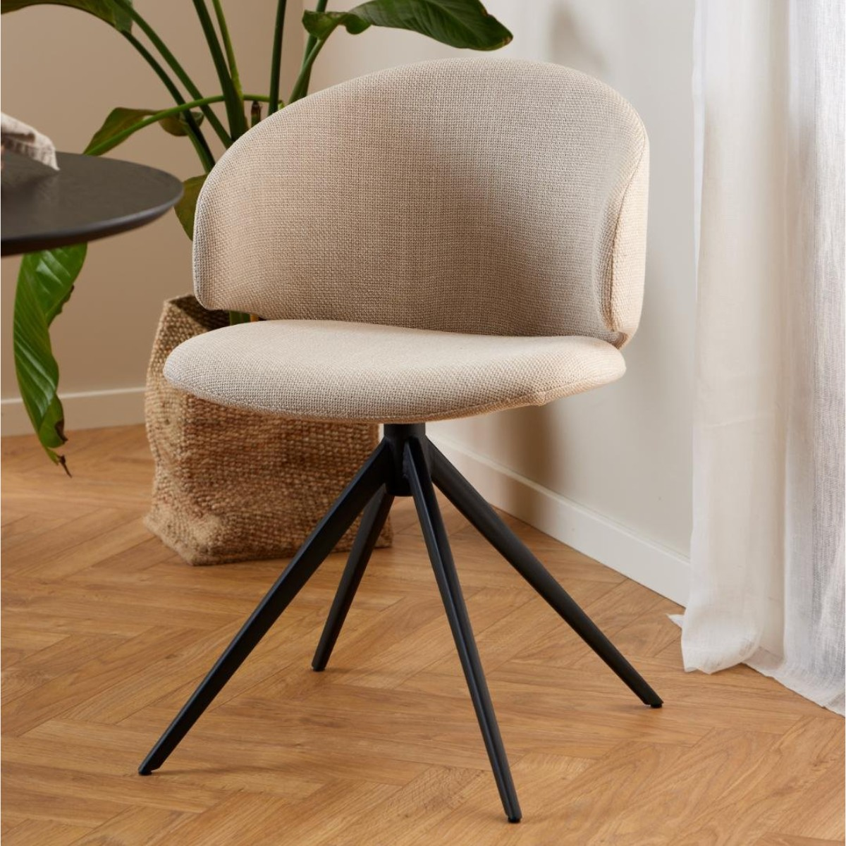Eetkamerstoel Malawi beige