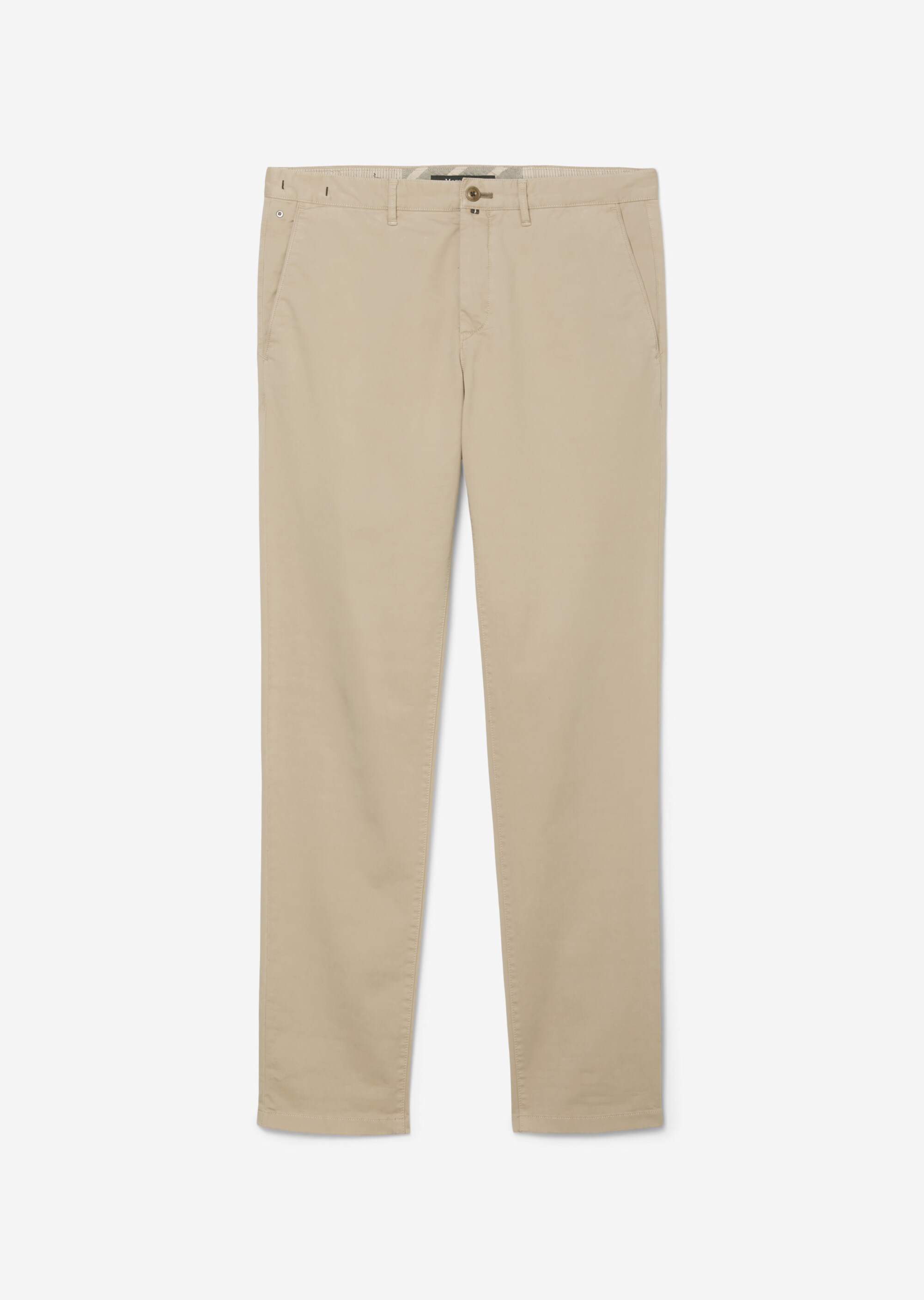 Chino Modell MALMÖ slim aus Bio-Baumwoll-Twill
