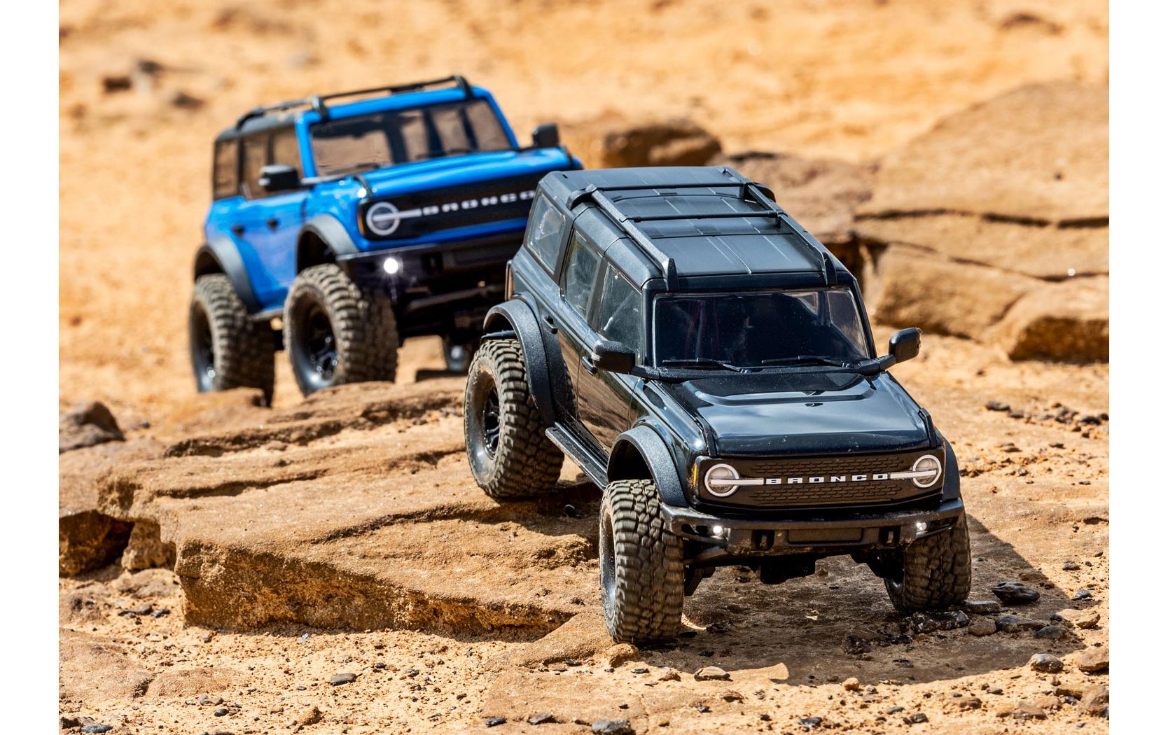 Scale Crawler TRX-4M Ford Bronco 21 Schwarz, RTR, 1:18<br>TRX-4 Performance im Mini-Format