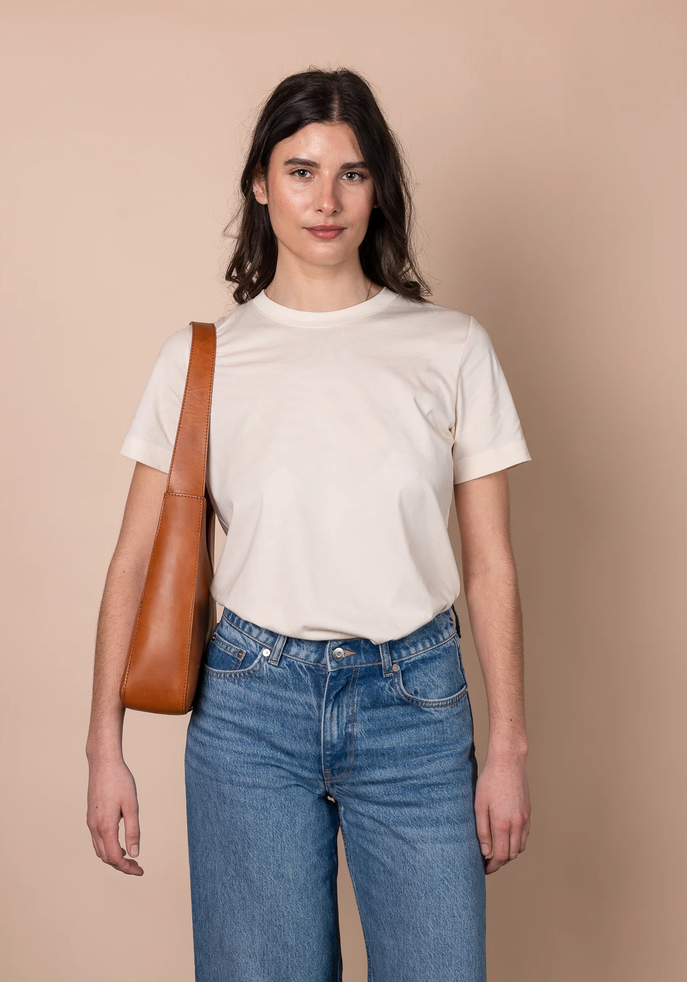 O My Bag Handtasche Vicky Classic Leather Cognac