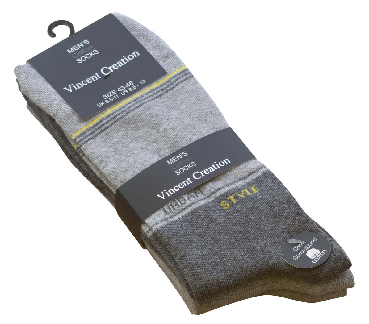 Vincent Creation® 6 Paar Casual Socken 