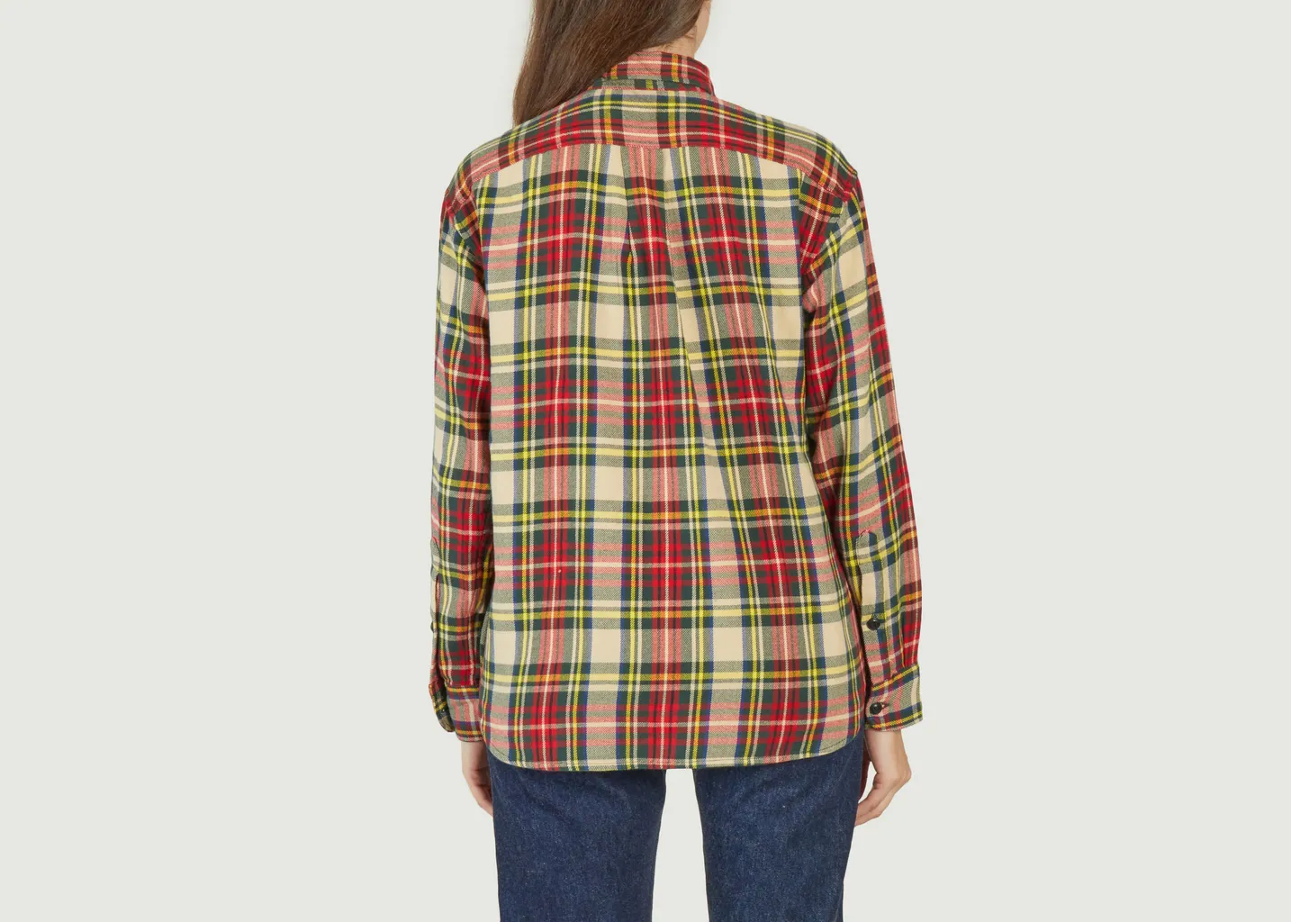 Chemise En Sergé Écossais Polo Ralph Lauren