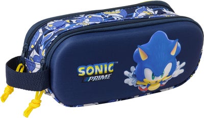 Sonic The Hedgehog 3D Dobbeltpennal, City