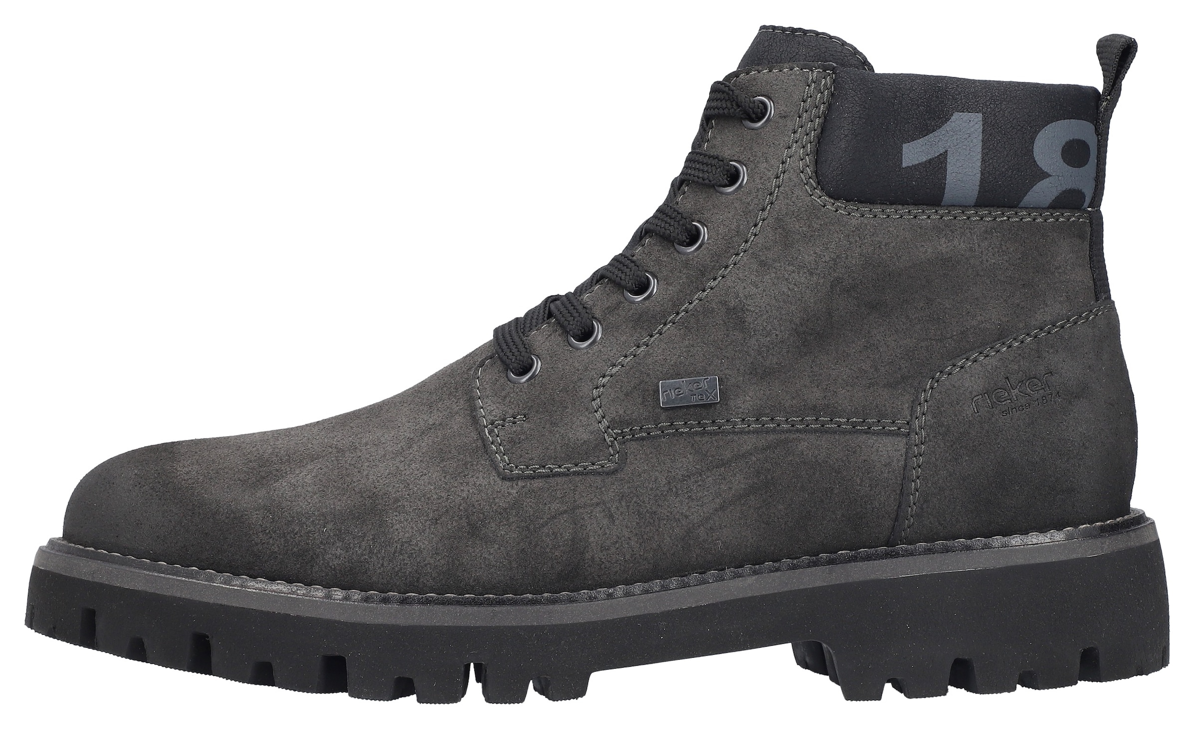Rieker Winterstiefelette  , Winterboots, Outdoorstiefelette mit TEX und Innenreissverschluss