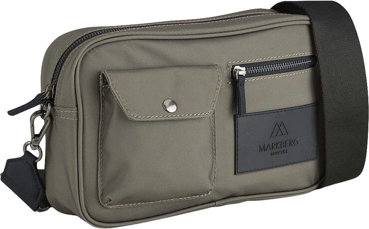 Markberg DarlaMBG Cross. Bag, Recycled Dark olive w/black