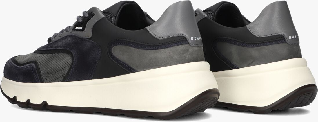 blauwe nubikk lage sneakers luca noa