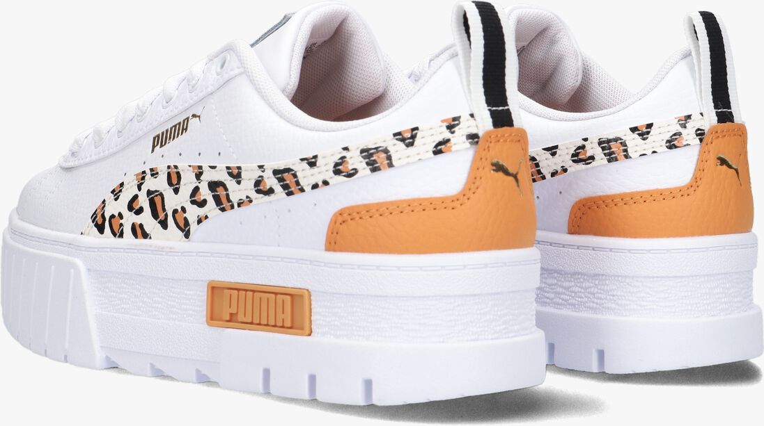 PUMA witte puma lage sneakers mayze wild jr