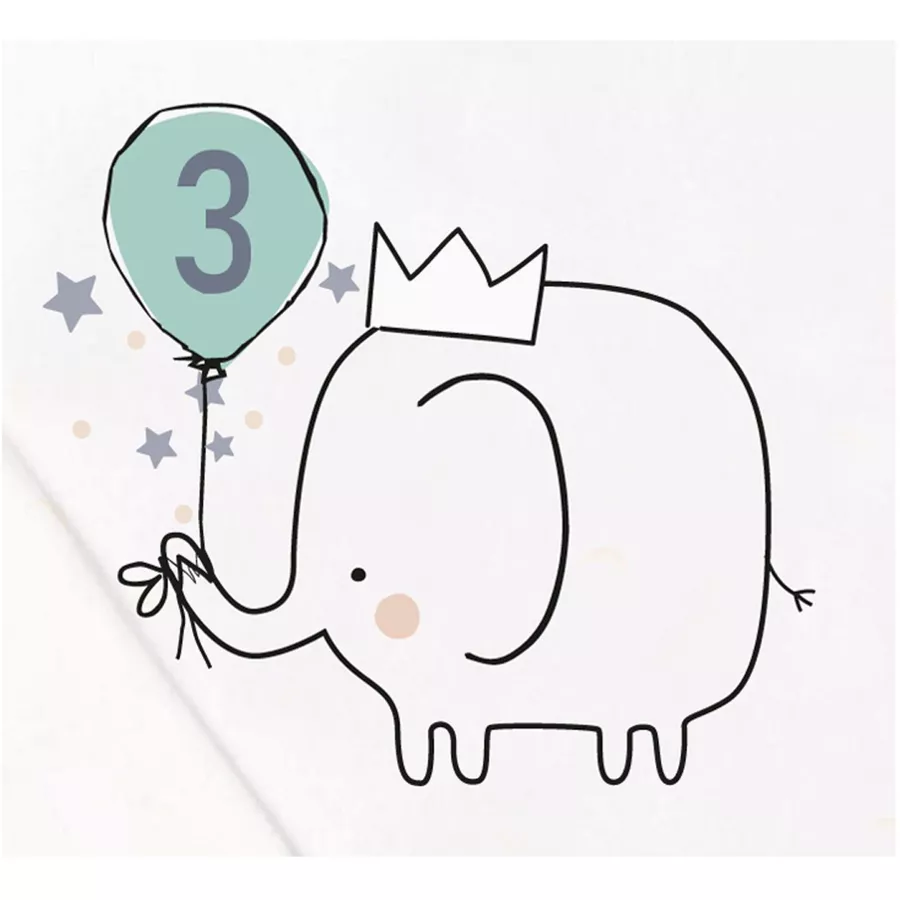 Liliput Langarmshirt Elefant 3 ecru