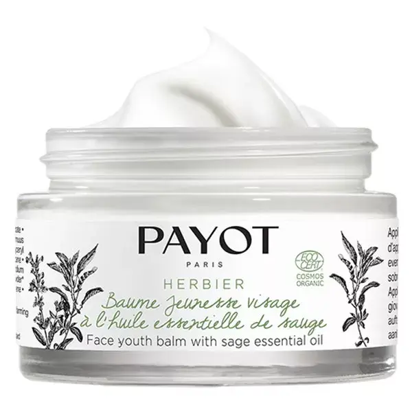Bálsamo facial jovem orgânico Payot Herbier 50ml