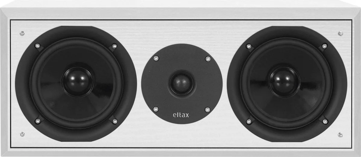 Eltax Monitor Centre Blanc Enceintes centrales