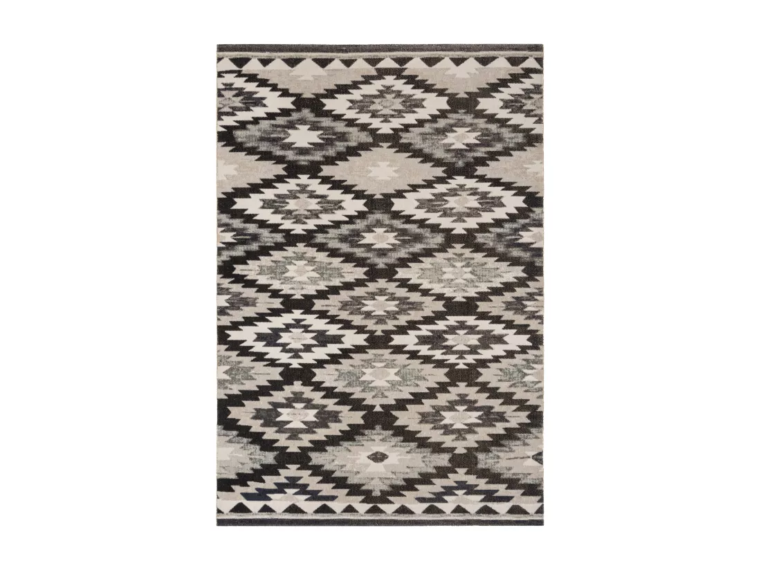 Tapis Grey & Black 155 X 229 cm - Lailee
