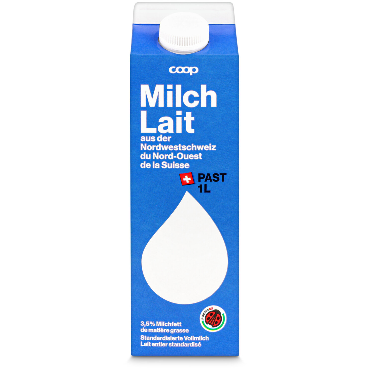 Nordwestschweizer Vollmilch pasteurisiert IP-Suisse
