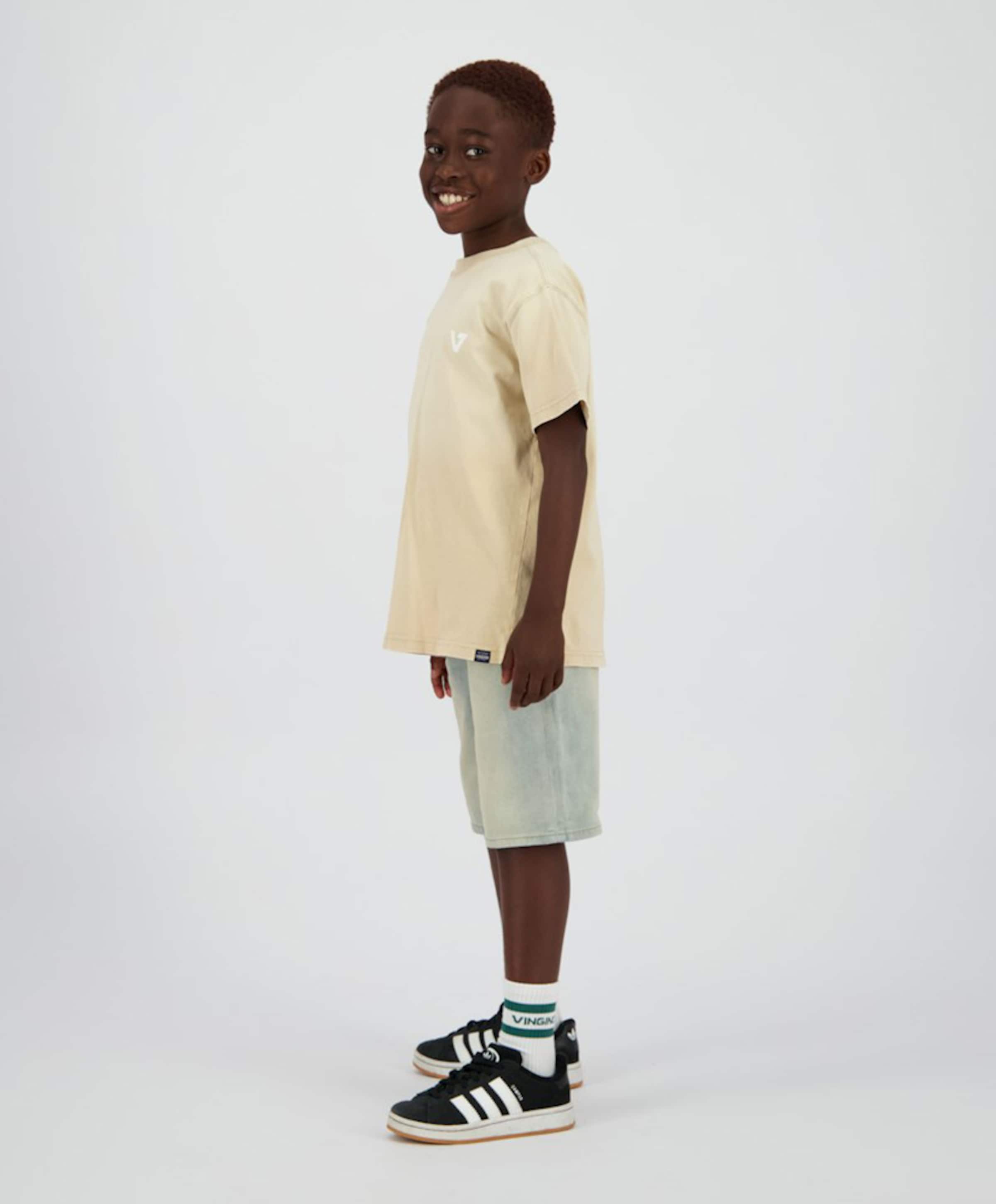 Vingino Carlo jongens korte broek blauw