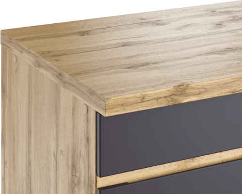 Held Furniture Keukenmeubel met apparatuur PISA 360 cm grijs mat gedemonteerd omkeerbaar model 1126.6311