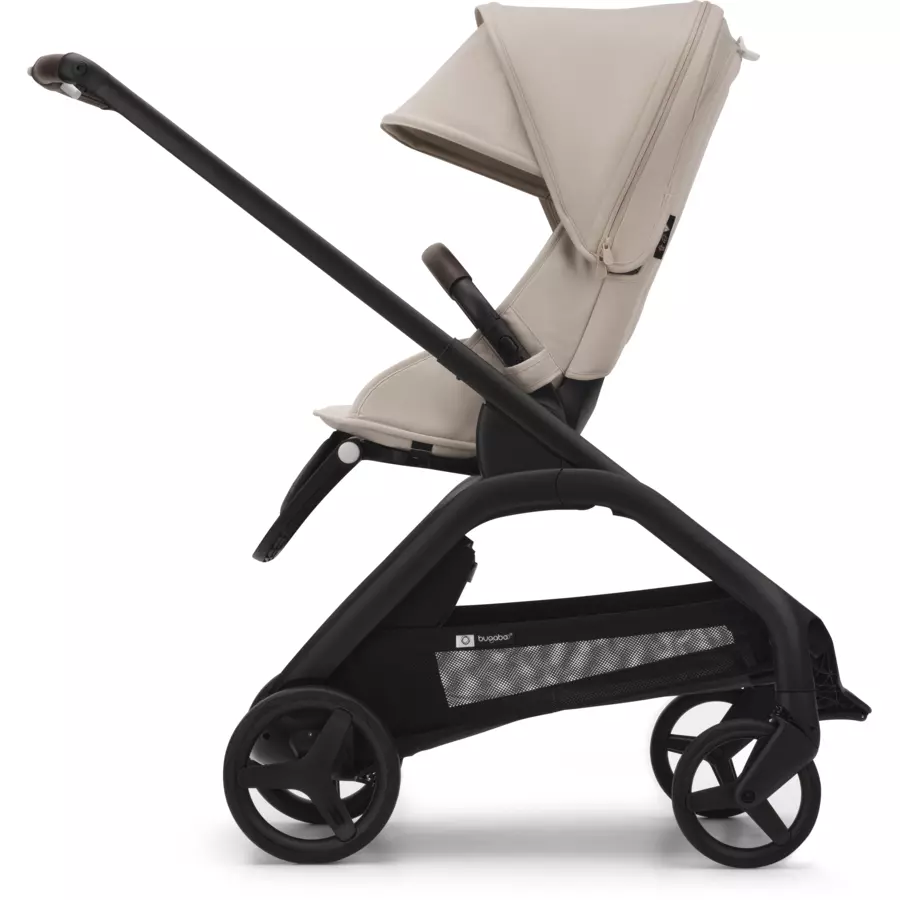 bugaboo Kinderwagen Dragonfly Complete Black Desert Taupe