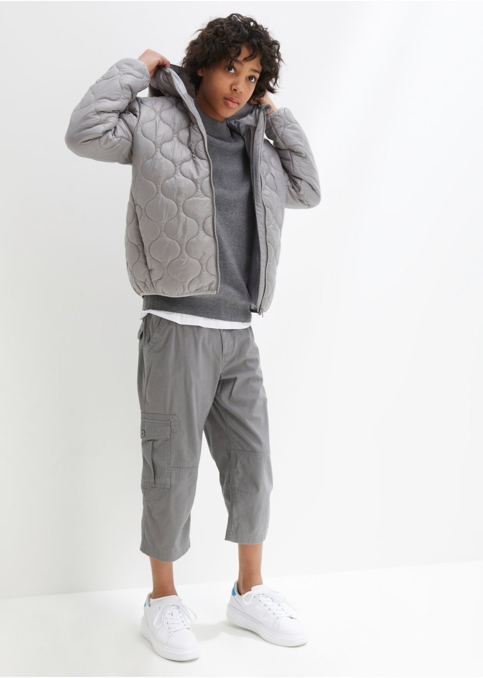 Pantalon 3/4 garçon, Loose Fit