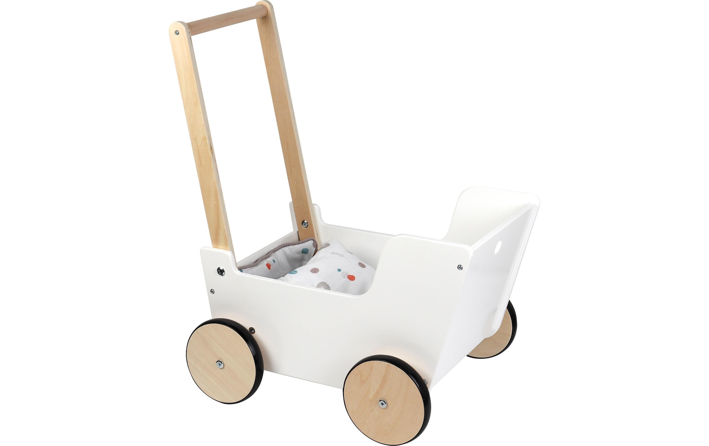 Small Foot Puppenwagen »Little Button« Holzart: Eukalyptus, Linde, Schima (China)