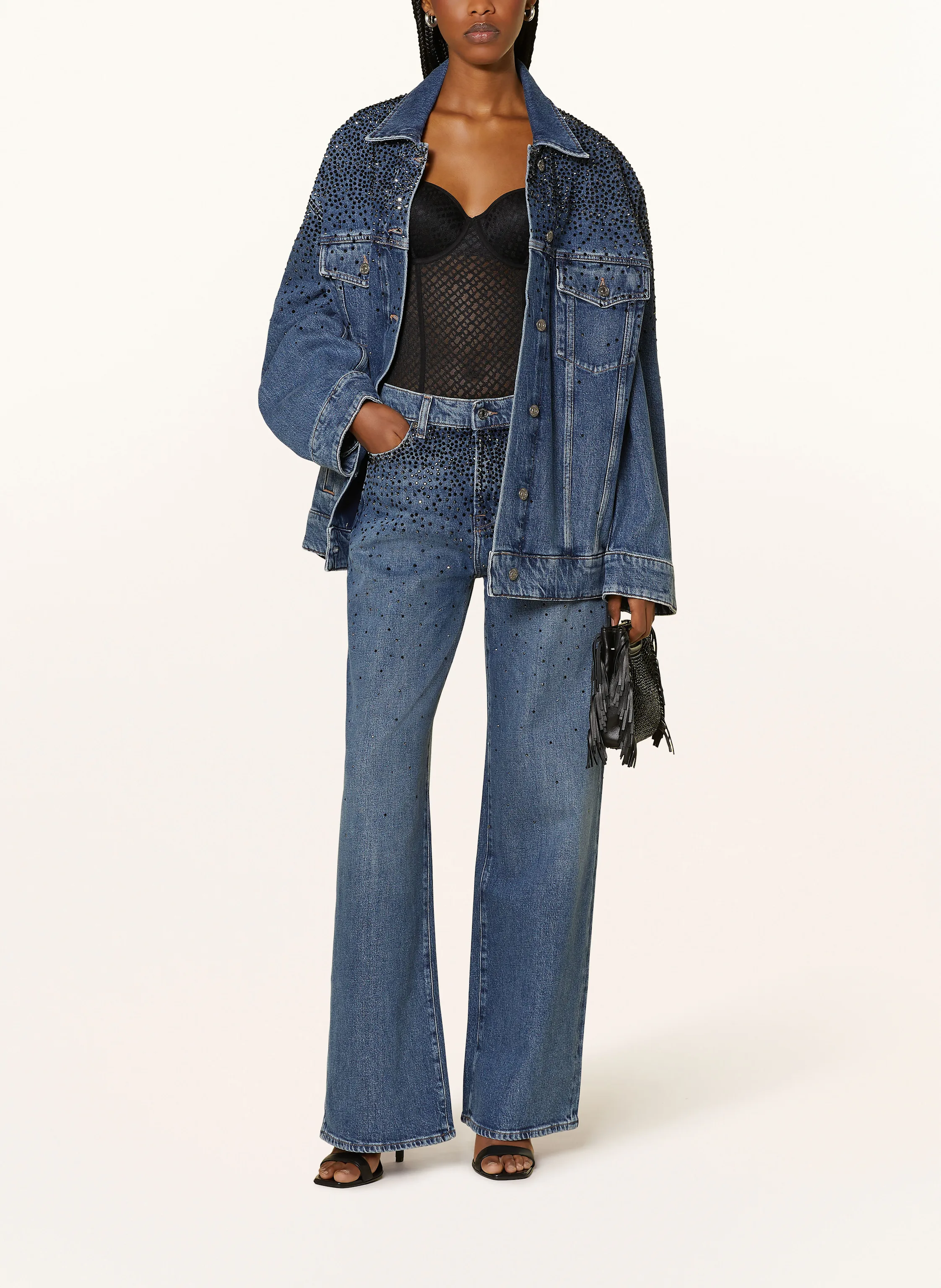 7 for all mankind Jeans SCOUT CANDY mit Schmucksteinen