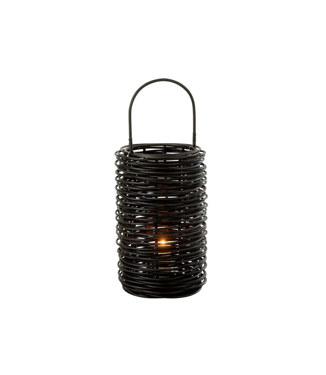 Paris Prix - Lanterne Déco En Rotin isabelle 59cm Marron