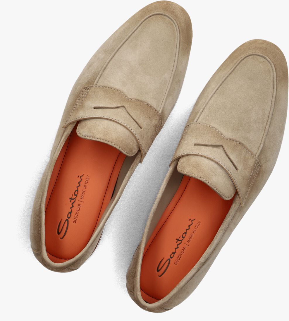 beige santoni instappers carlos