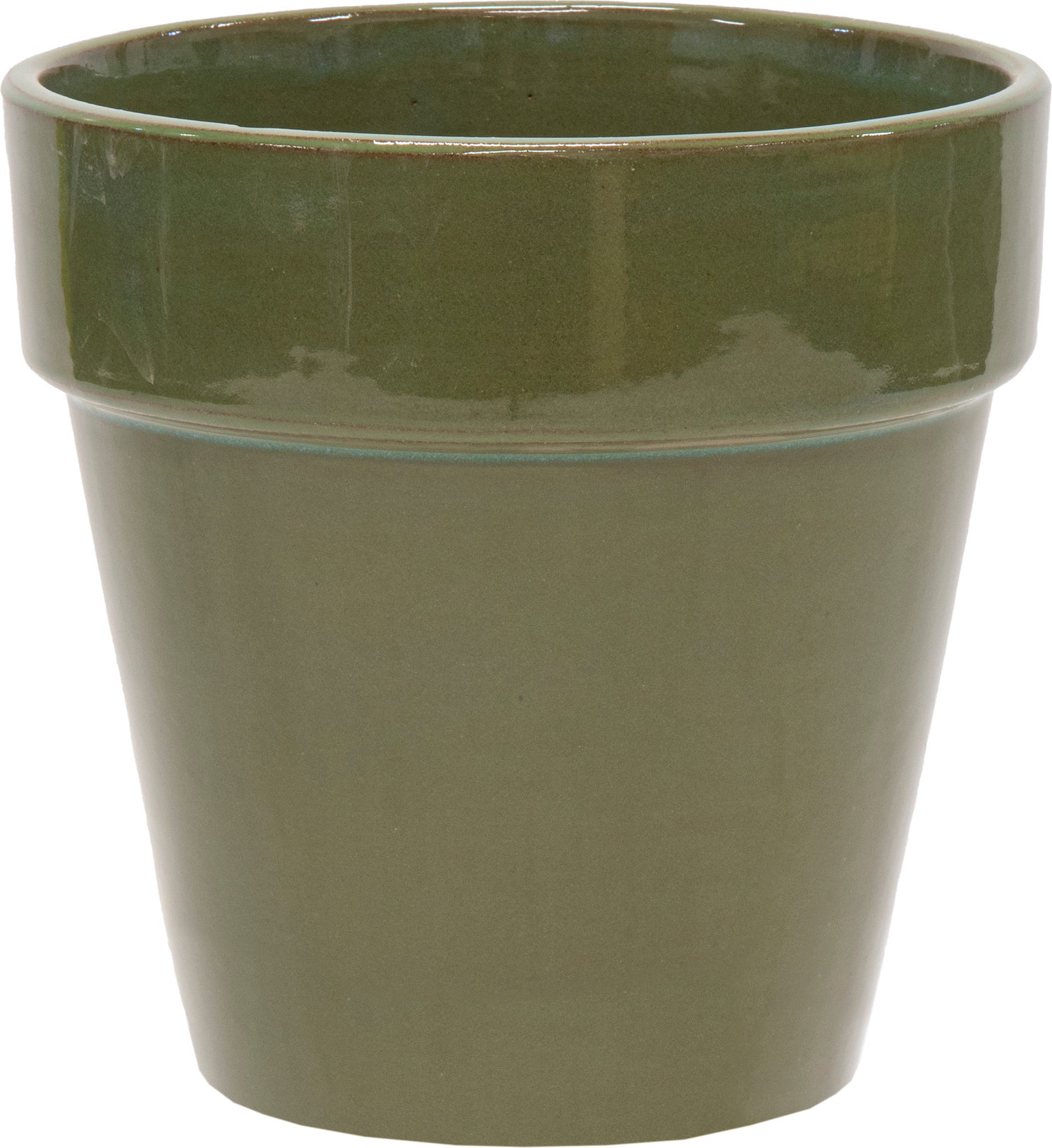 Mega Collections bloempot Grace groen D 25 H 25 cm