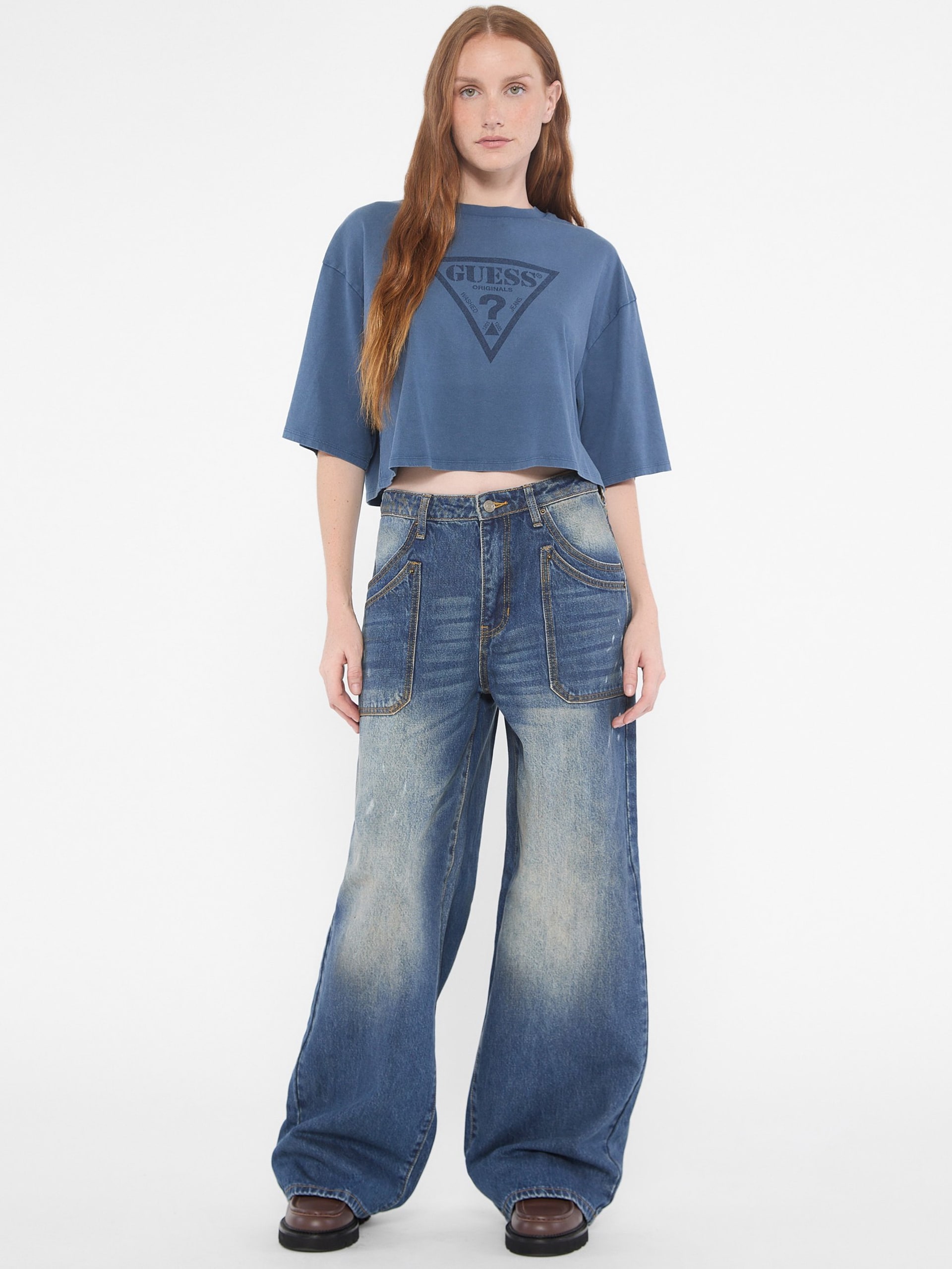 Camiseta GUESS Originals Baggy Triangle