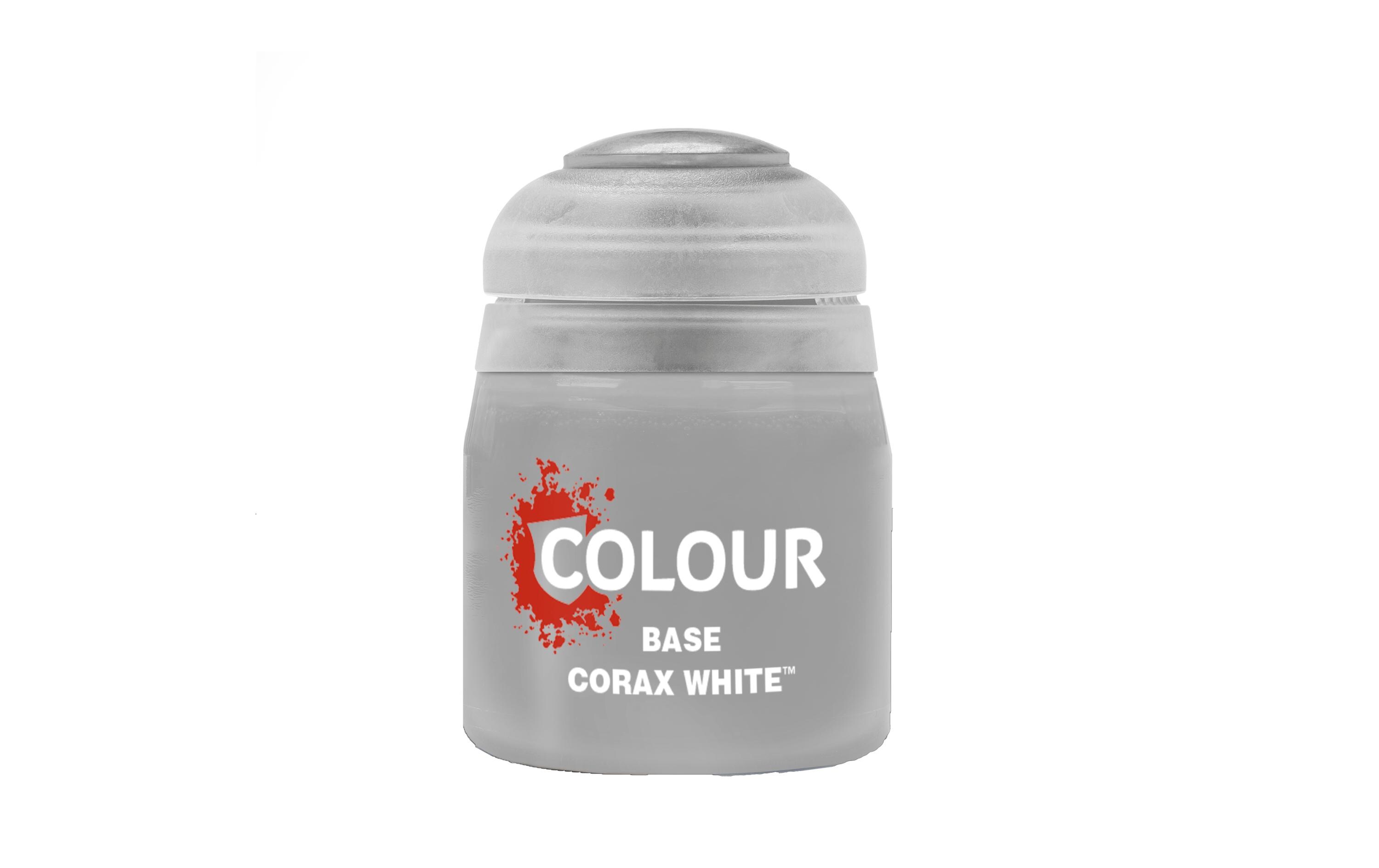 Farbe Citadel Base: Corax White 12 mlWarhammer Citadel Base Farbe