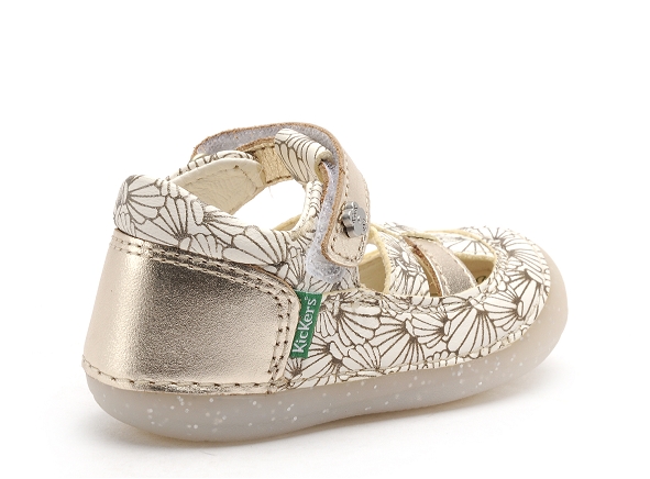 Kickers boots et bottillon bebe sushy blanc