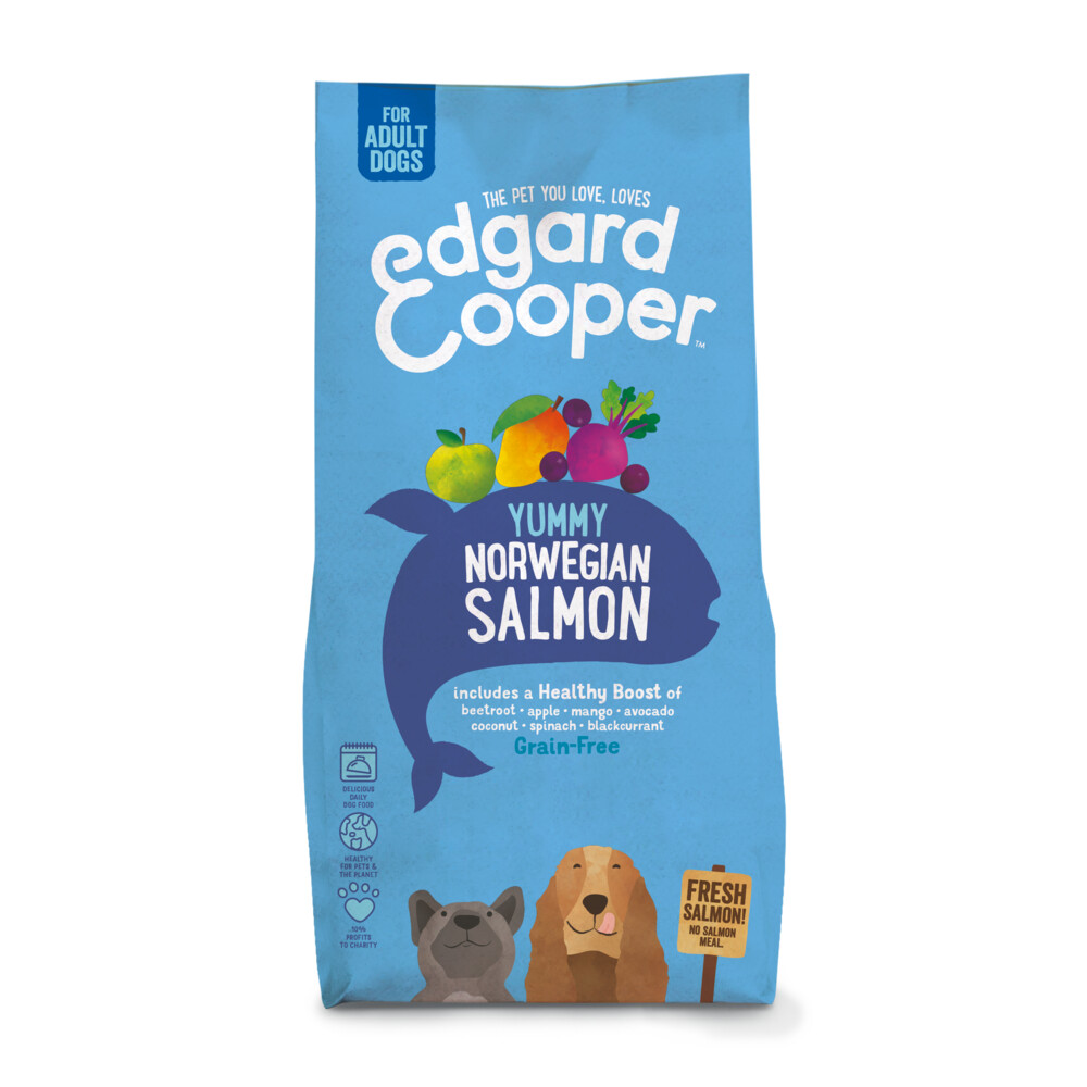 Edgard & Cooper Hondenvoer Noorse Zalm12 kg