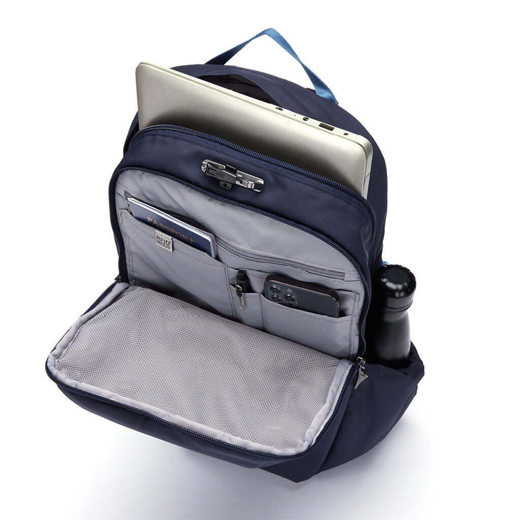 Zubehör - Rucksack Anti-Diebstahl-Rucksack dunkelblau